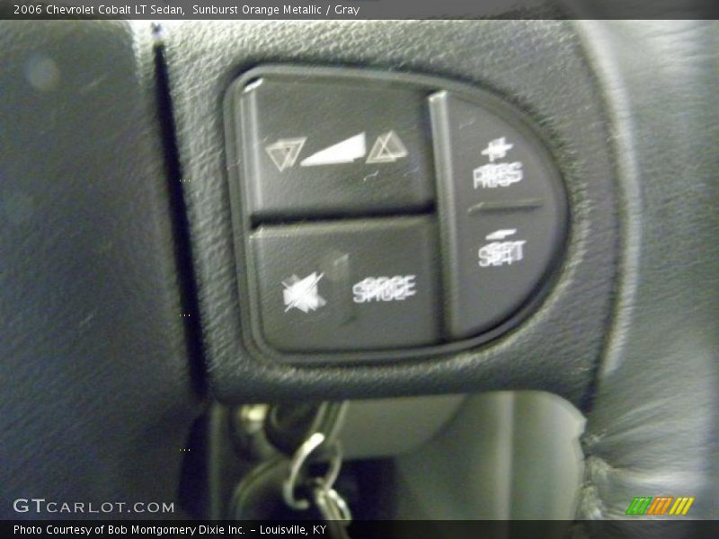 Sunburst Orange Metallic / Gray 2006 Chevrolet Cobalt LT Sedan