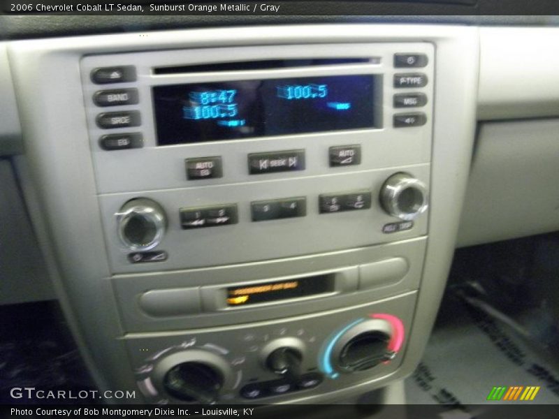 Sunburst Orange Metallic / Gray 2006 Chevrolet Cobalt LT Sedan