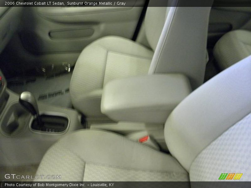 Sunburst Orange Metallic / Gray 2006 Chevrolet Cobalt LT Sedan