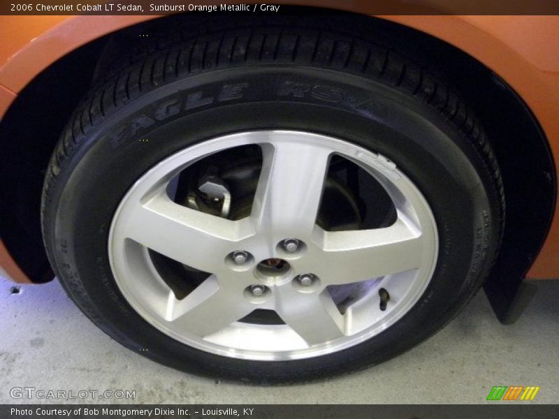 Sunburst Orange Metallic / Gray 2006 Chevrolet Cobalt LT Sedan