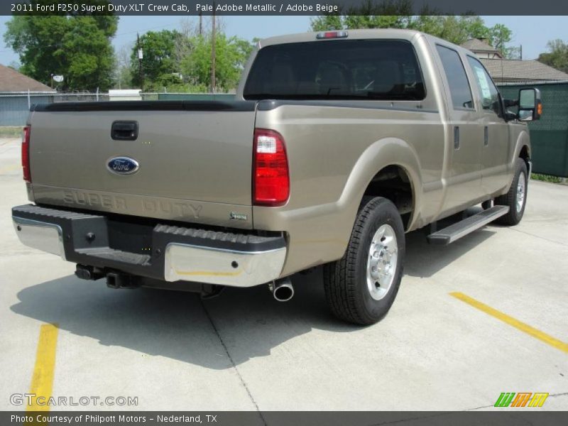  2011 F250 Super Duty XLT Crew Cab Pale Adobe Metallic