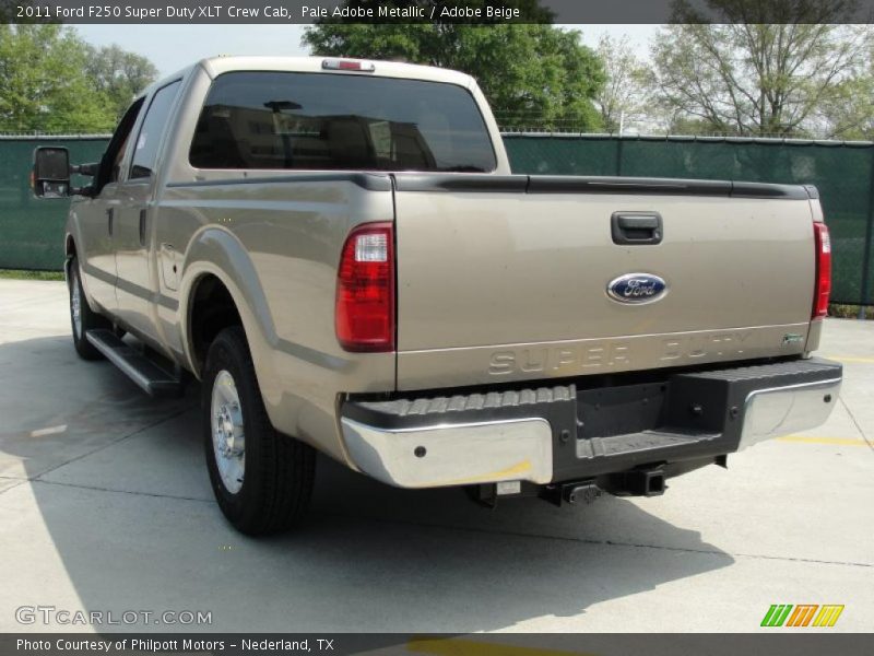 Pale Adobe Metallic / Adobe Beige 2011 Ford F250 Super Duty XLT Crew Cab