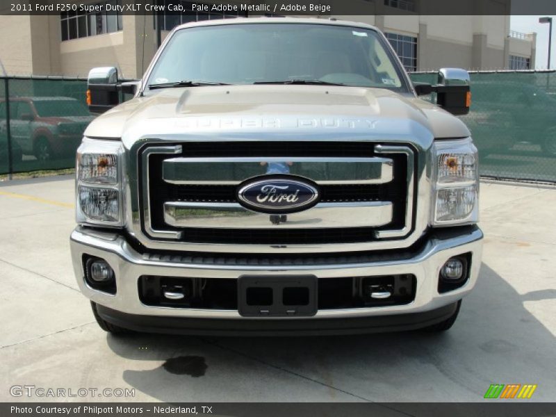  2011 F250 Super Duty XLT Crew Cab Pale Adobe Metallic