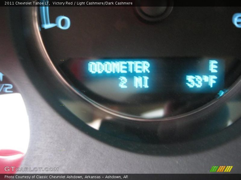 Victory Red / Light Cashmere/Dark Cashmere 2011 Chevrolet Tahoe LT