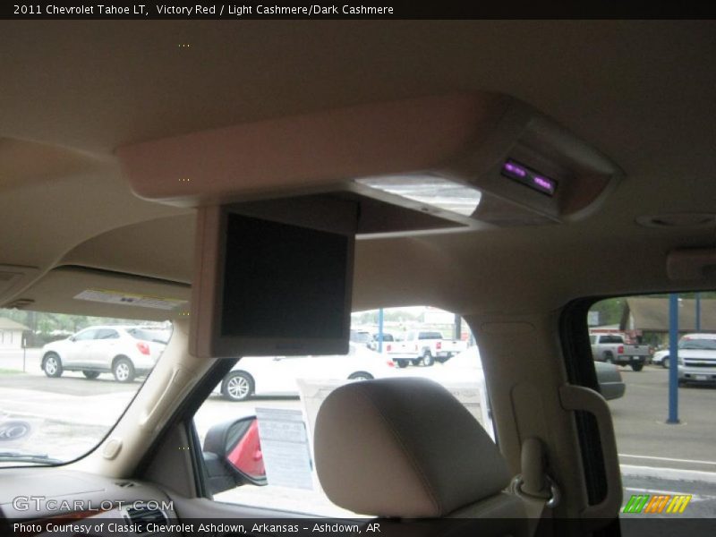 Victory Red / Light Cashmere/Dark Cashmere 2011 Chevrolet Tahoe LT