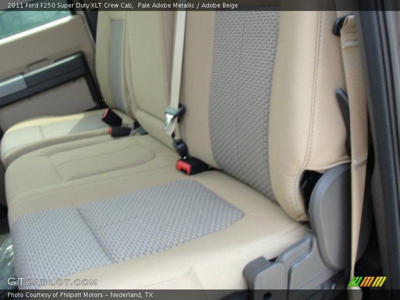  2011 F250 Super Duty XLT Crew Cab Adobe Beige Interior