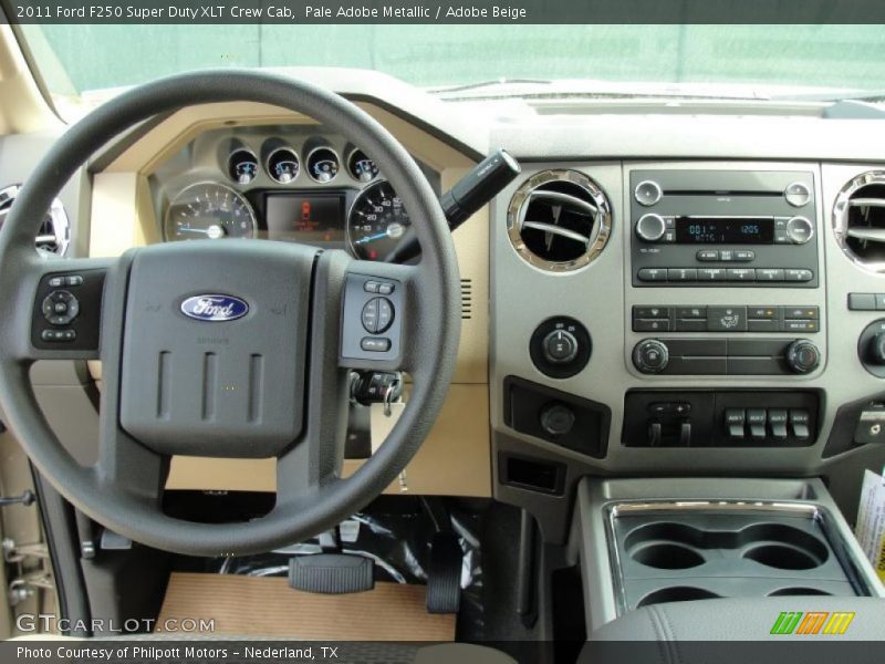 Dashboard of 2011 F250 Super Duty XLT Crew Cab