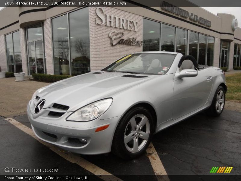 Iridium Silver Metallic / Ash 2006 Mercedes-Benz SLK 280 Roadster