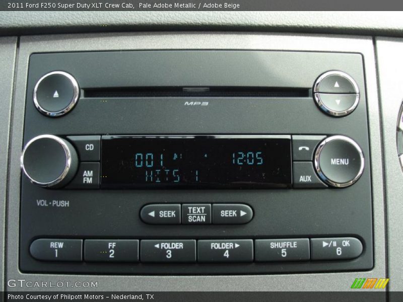Controls of 2011 F250 Super Duty XLT Crew Cab