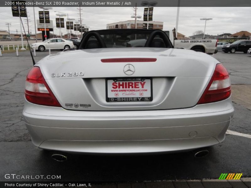 Iridium Silver Metallic / Ash 2006 Mercedes-Benz SLK 280 Roadster