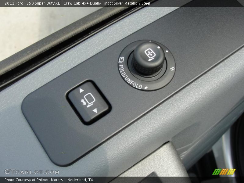 Ingot Silver Metallic / Steel 2011 Ford F350 Super Duty XLT Crew Cab 4x4 Dually