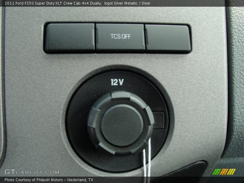 Ingot Silver Metallic / Steel 2011 Ford F350 Super Duty XLT Crew Cab 4x4 Dually