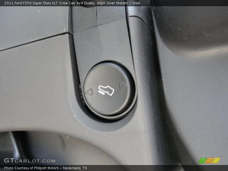 Ingot Silver Metallic / Steel 2011 Ford F350 Super Duty XLT Crew Cab 4x4 Dually