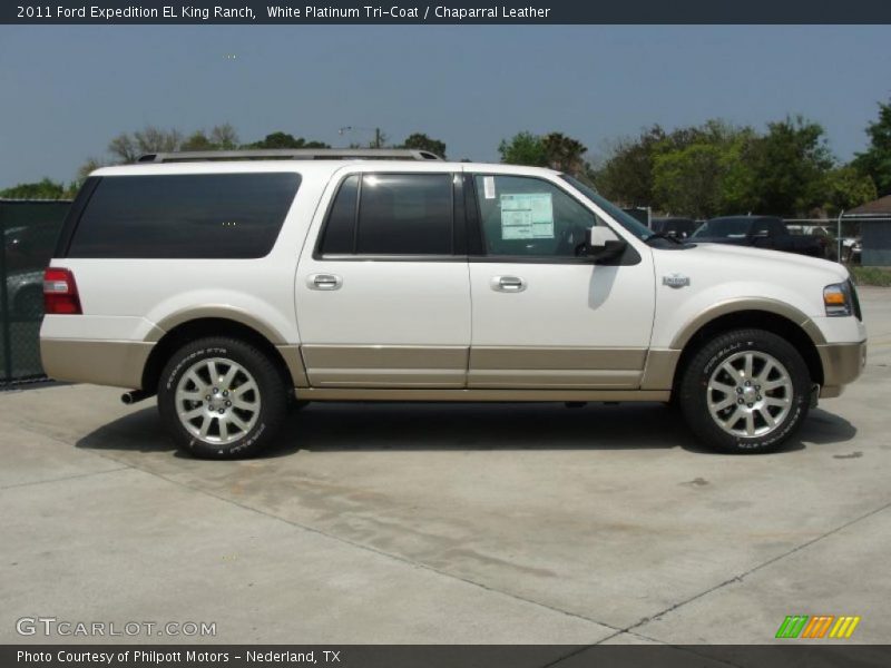  2011 Expedition EL King Ranch White Platinum Tri-Coat