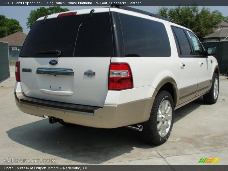  2011 Expedition EL King Ranch White Platinum Tri-Coat