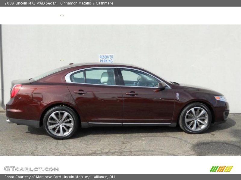  2009 MKS AWD Sedan Cinnamon Metallic