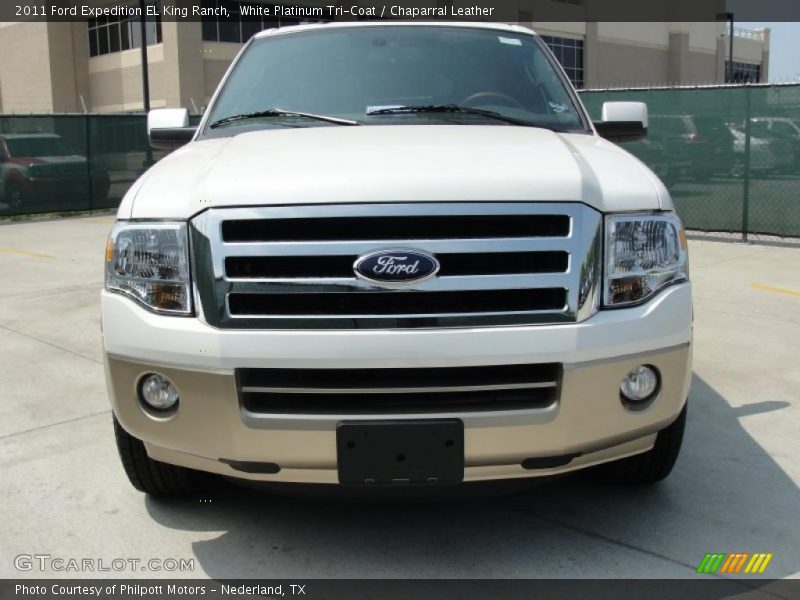  2011 Expedition EL King Ranch White Platinum Tri-Coat