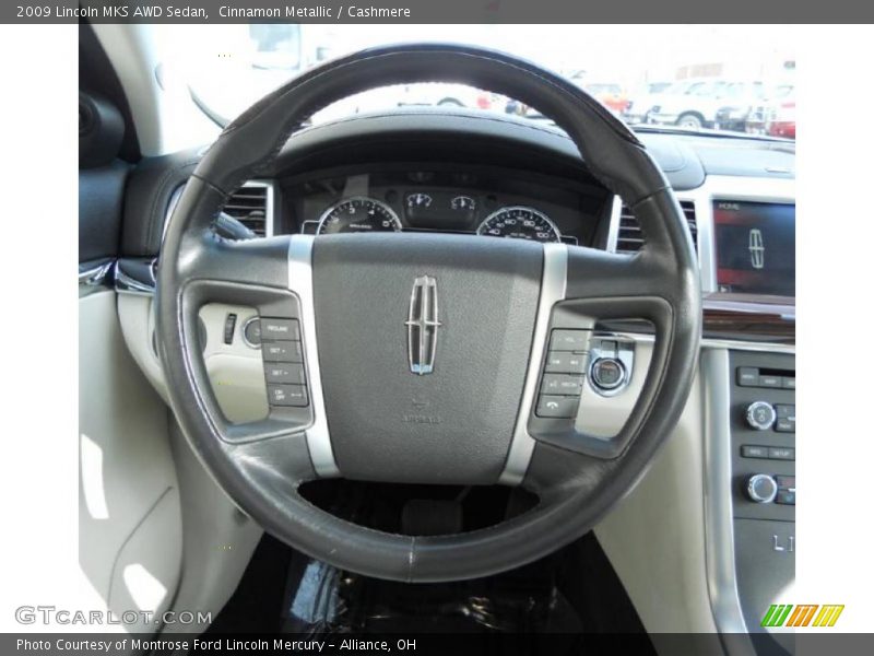  2009 MKS AWD Sedan Steering Wheel