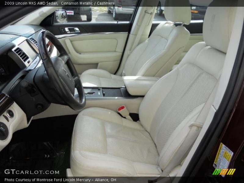  2009 MKS AWD Sedan Cashmere Interior