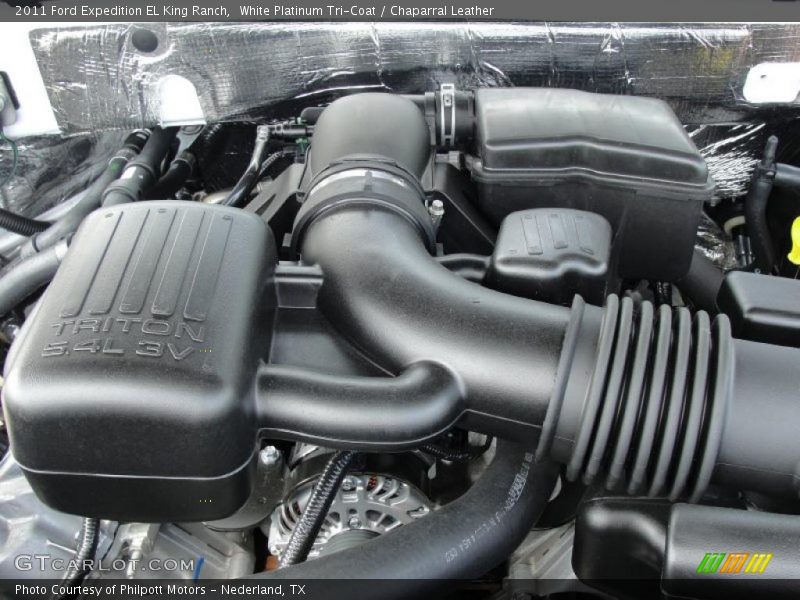  2011 Expedition EL King Ranch Engine - 5.4 Liter SOHC 24-Valve Flex-Fuel V8