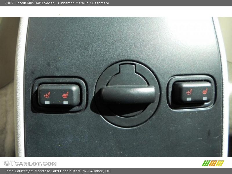 Controls of 2009 MKS AWD Sedan