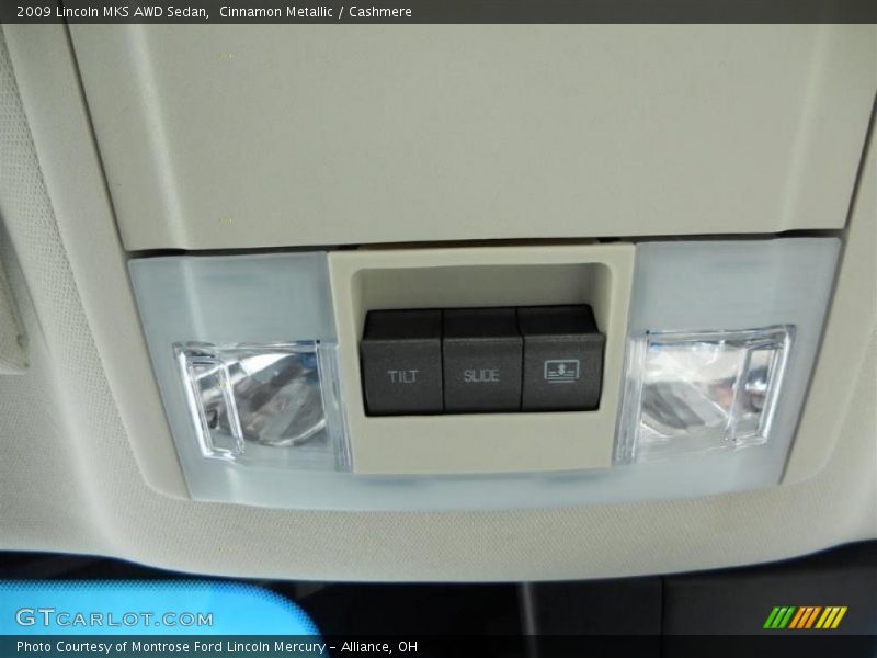 Cinnamon Metallic / Cashmere 2009 Lincoln MKS AWD Sedan
