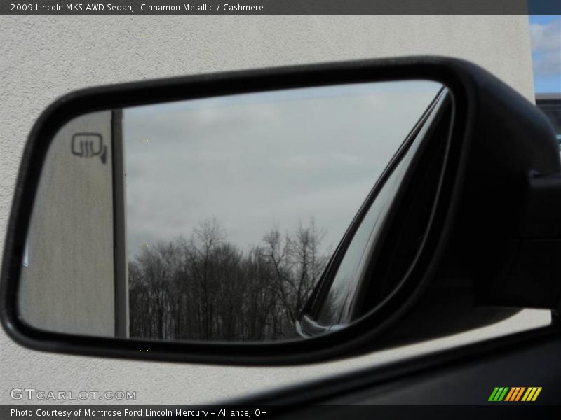 Cinnamon Metallic / Cashmere 2009 Lincoln MKS AWD Sedan