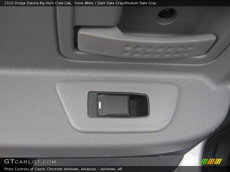 Stone White / Dark Slate Gray/Medium Slate Gray 2010 Dodge Dakota Big Horn Crew Cab