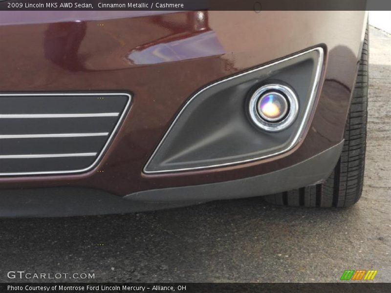 Cinnamon Metallic / Cashmere 2009 Lincoln MKS AWD Sedan