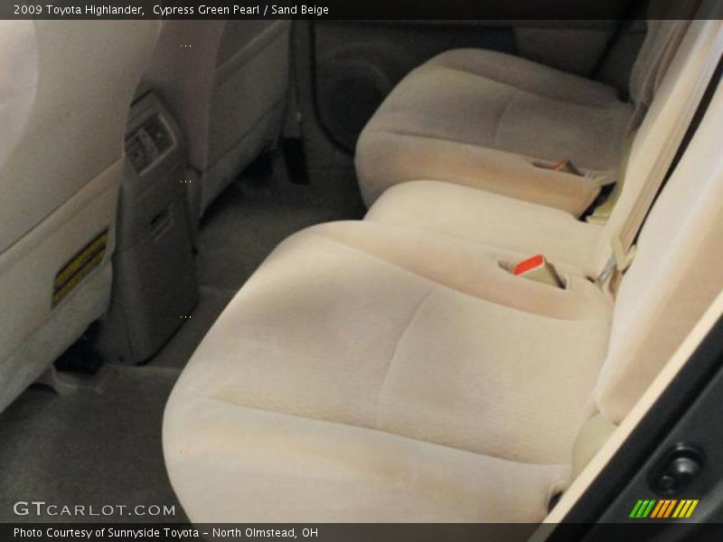 Cypress Green Pearl / Sand Beige 2009 Toyota Highlander