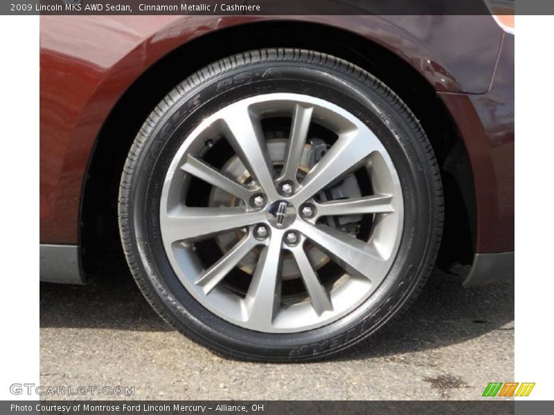  2009 MKS AWD Sedan Wheel