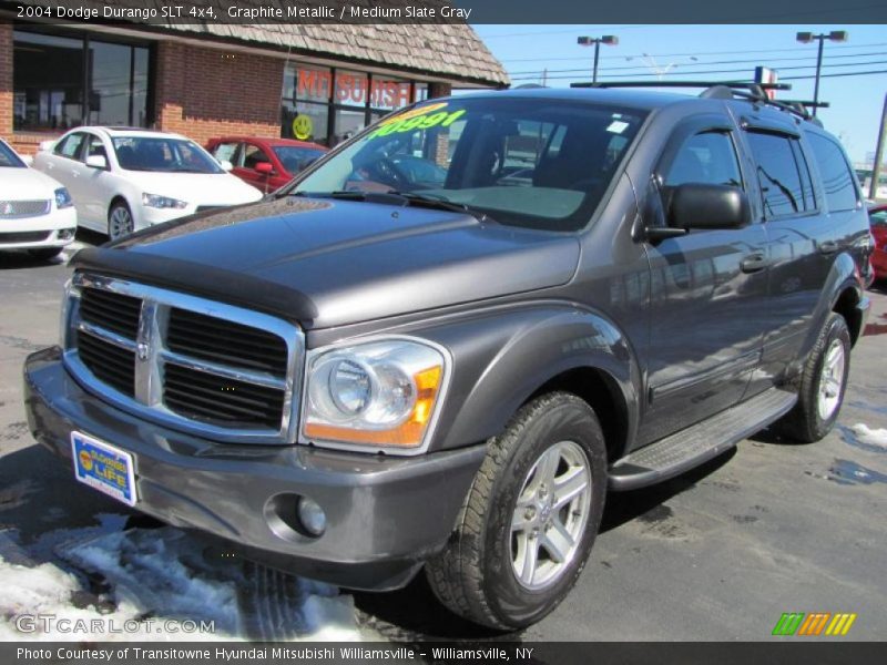 Graphite Metallic / Medium Slate Gray 2004 Dodge Durango SLT 4x4