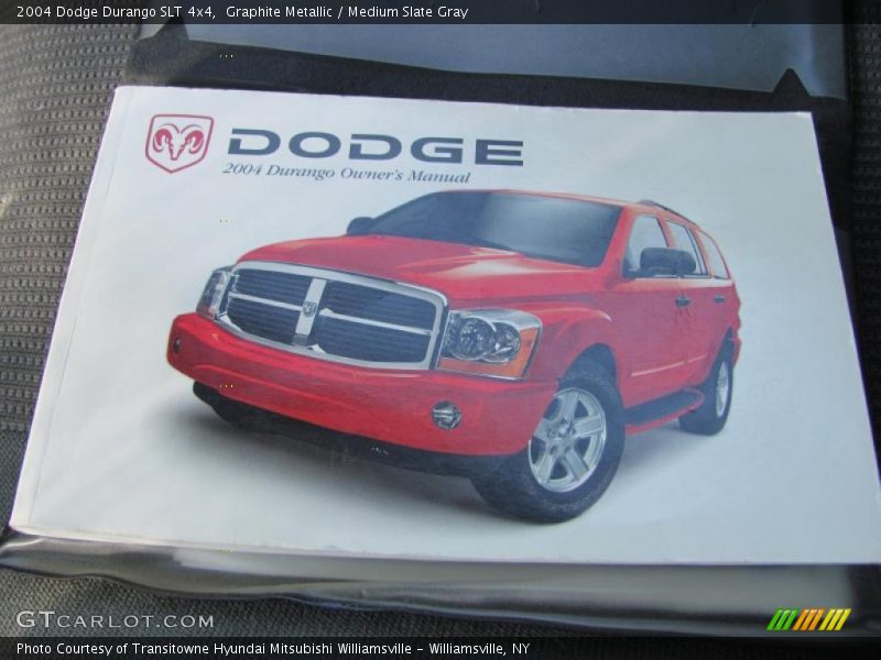 Graphite Metallic / Medium Slate Gray 2004 Dodge Durango SLT 4x4