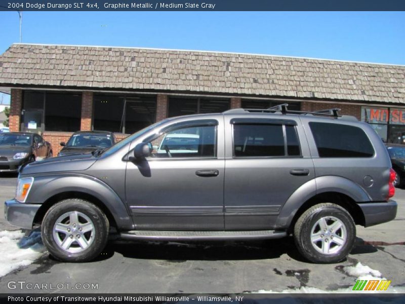 Graphite Metallic / Medium Slate Gray 2004 Dodge Durango SLT 4x4