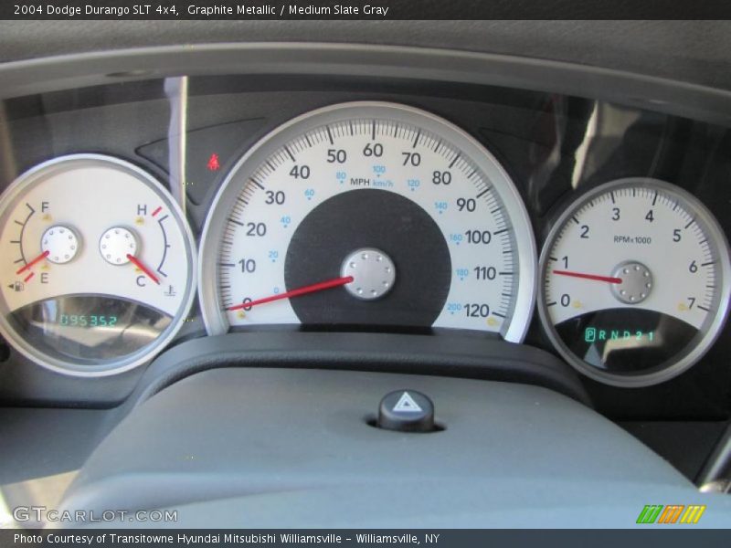 Graphite Metallic / Medium Slate Gray 2004 Dodge Durango SLT 4x4
