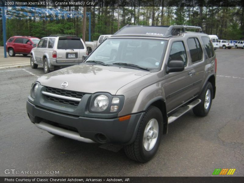 Granite Metallic / Gray 2003 Nissan Xterra XE V6