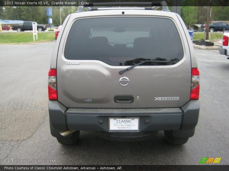 Granite Metallic / Gray 2003 Nissan Xterra XE V6