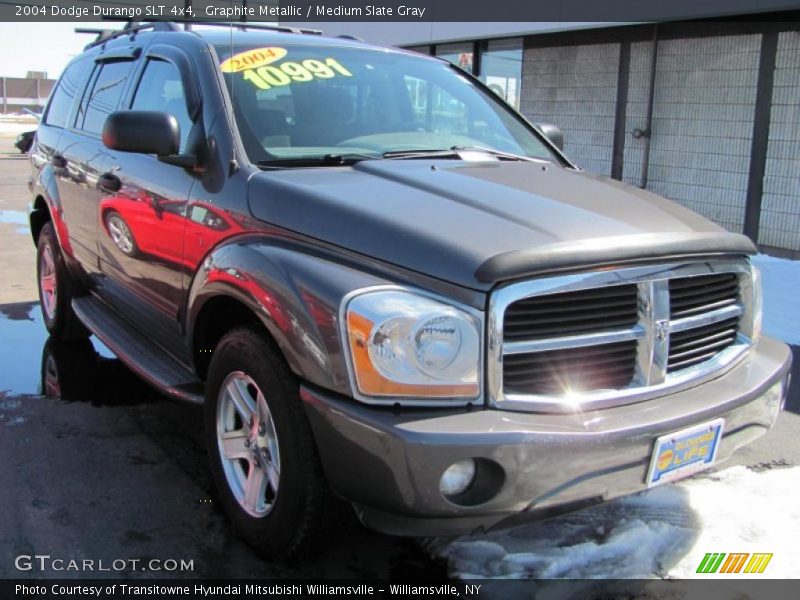 Graphite Metallic / Medium Slate Gray 2004 Dodge Durango SLT 4x4