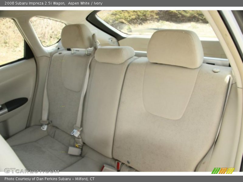 Aspen White / Ivory 2008 Subaru Impreza 2.5i Wagon