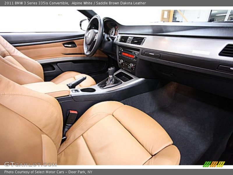  2011 3 Series 335is Convertible Saddle Brown Dakota Leather Interior