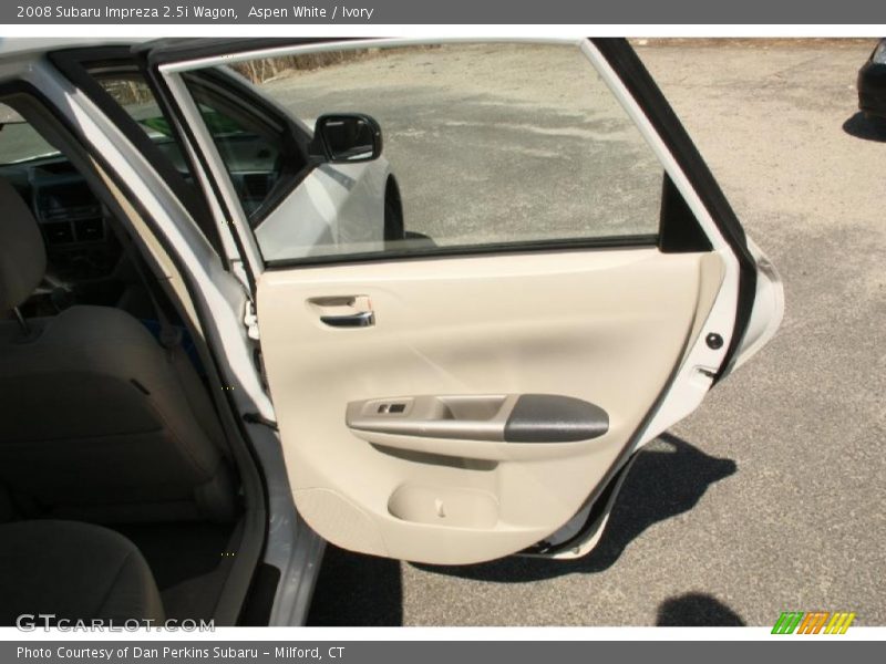 Aspen White / Ivory 2008 Subaru Impreza 2.5i Wagon