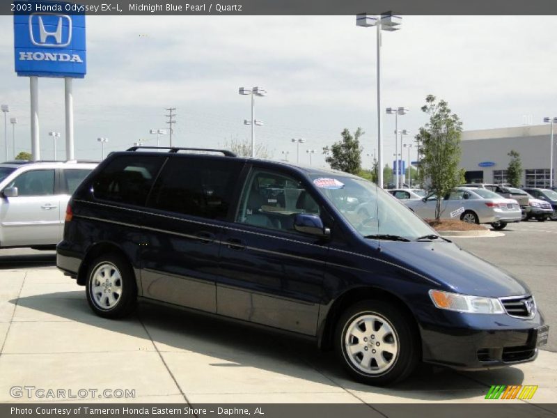 Midnight Blue Pearl / Quartz 2003 Honda Odyssey EX-L