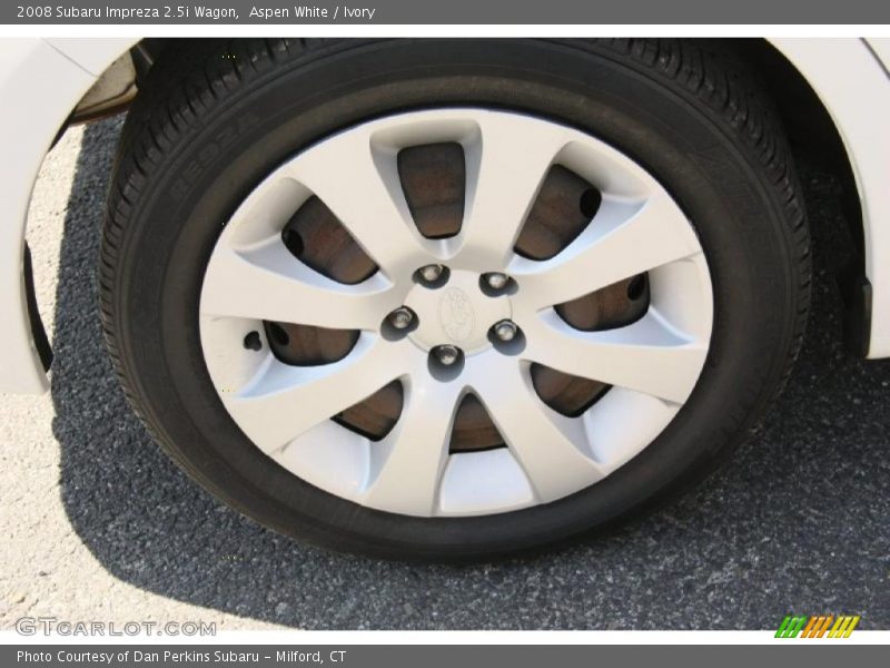 Aspen White / Ivory 2008 Subaru Impreza 2.5i Wagon