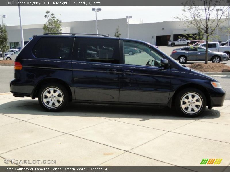 Midnight Blue Pearl / Quartz 2003 Honda Odyssey EX-L