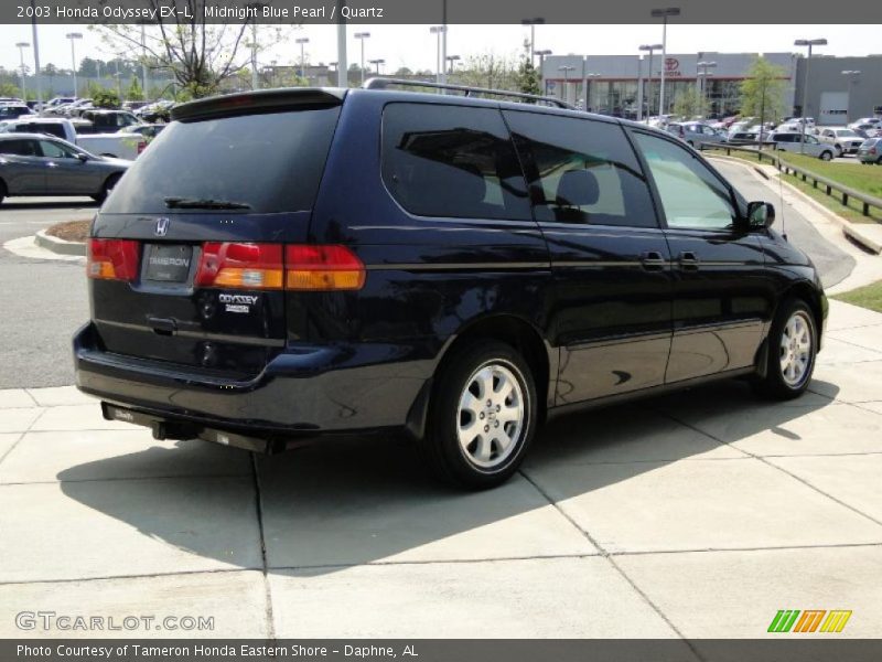 Midnight Blue Pearl / Quartz 2003 Honda Odyssey EX-L