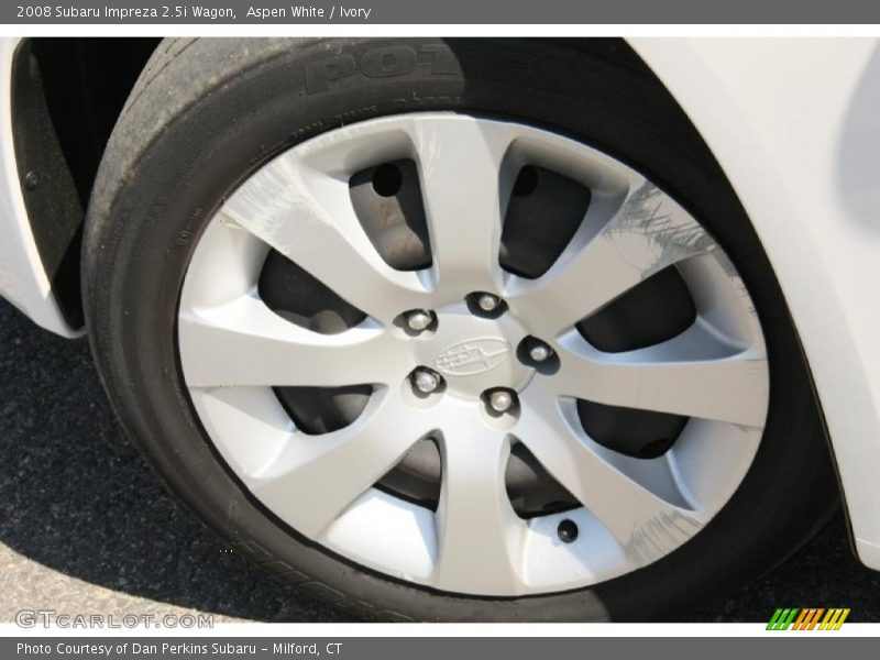 Aspen White / Ivory 2008 Subaru Impreza 2.5i Wagon
