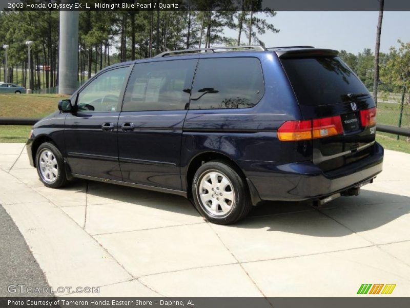 Midnight Blue Pearl / Quartz 2003 Honda Odyssey EX-L