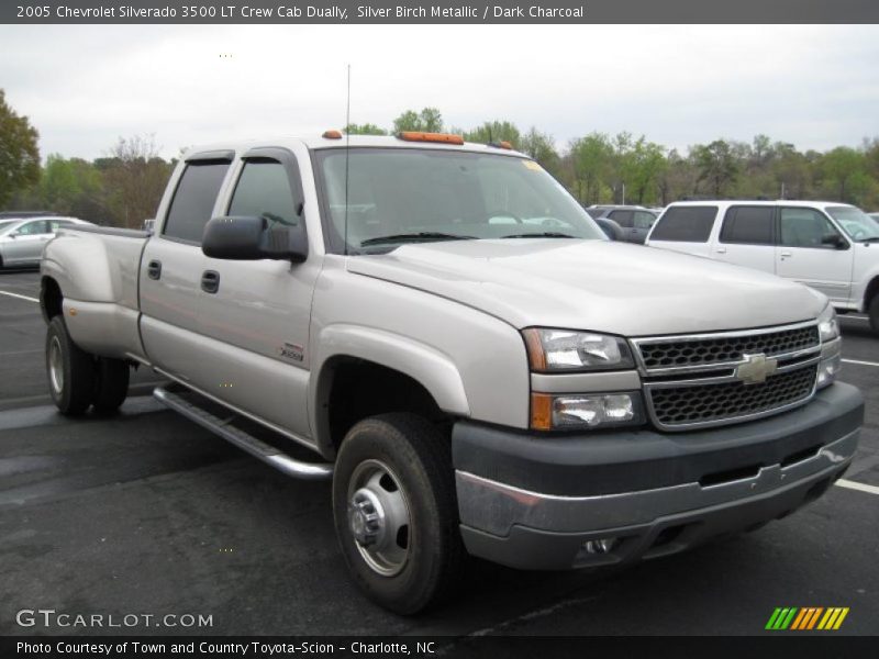 Silver Birch Metallic / Dark Charcoal 2005 Chevrolet Silverado 3500 LT Crew Cab Dually