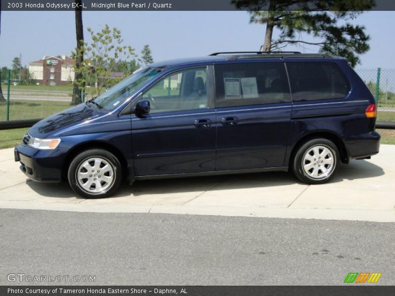 Midnight Blue Pearl / Quartz 2003 Honda Odyssey EX-L