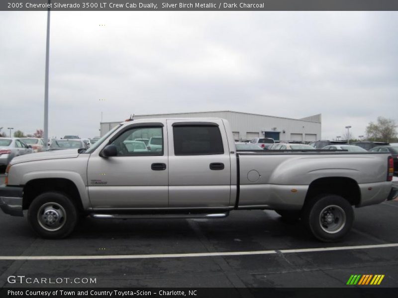 Silver Birch Metallic / Dark Charcoal 2005 Chevrolet Silverado 3500 LT Crew Cab Dually